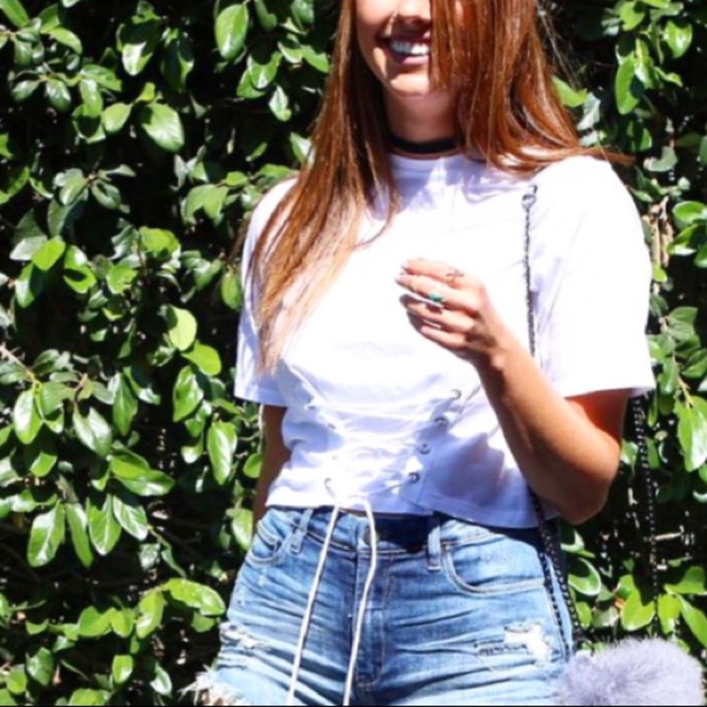 Zara corset T-Shirt